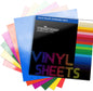 Cold Sensitive Color Changing Vinyl for Craft Cutter Adhesive Permanent Vinyl Sheets(Translucent to Blue, Red, Purple,Orange,Yellow,Green),12" X 12" 6 Sheets/Pack
