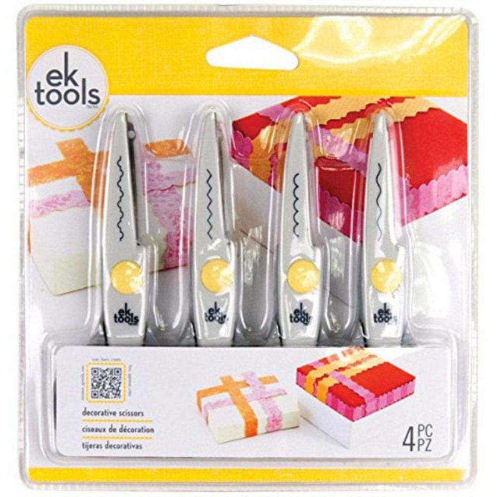 4-Pack Decorative Scissors