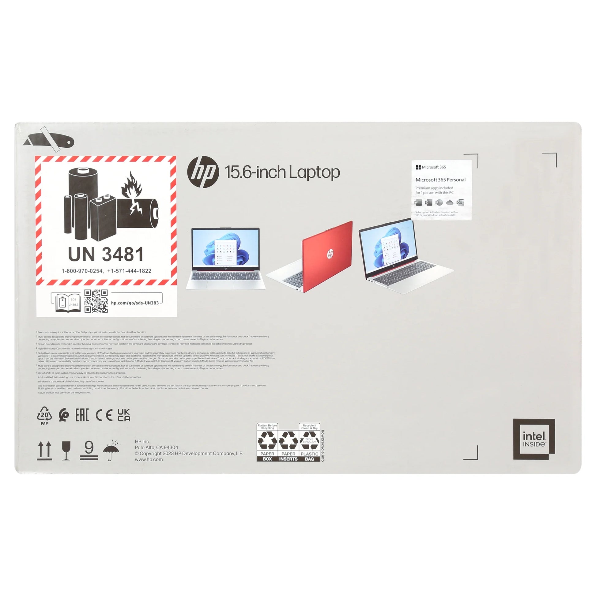 I SOURCING - NEW 15.6" Laptop, Intel N-Series N200, 128GB SSD, Windows 11 Home in S Mode, 15-Fd0083Wm