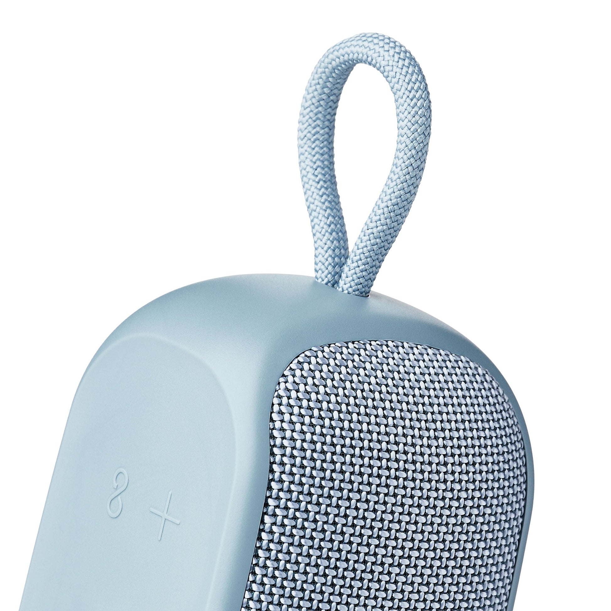 Small Rugged Speaker with Bluetooth Wireless Technology, Blue