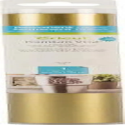 Cricut® Premium Vinyl – Permanent, Gold, 12" X 48"