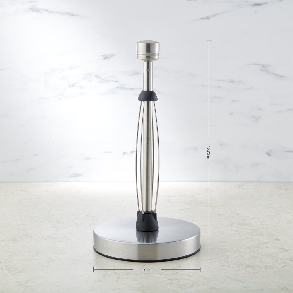 Brushed Stainless Steel Perfect Tear Paper Towel Holder