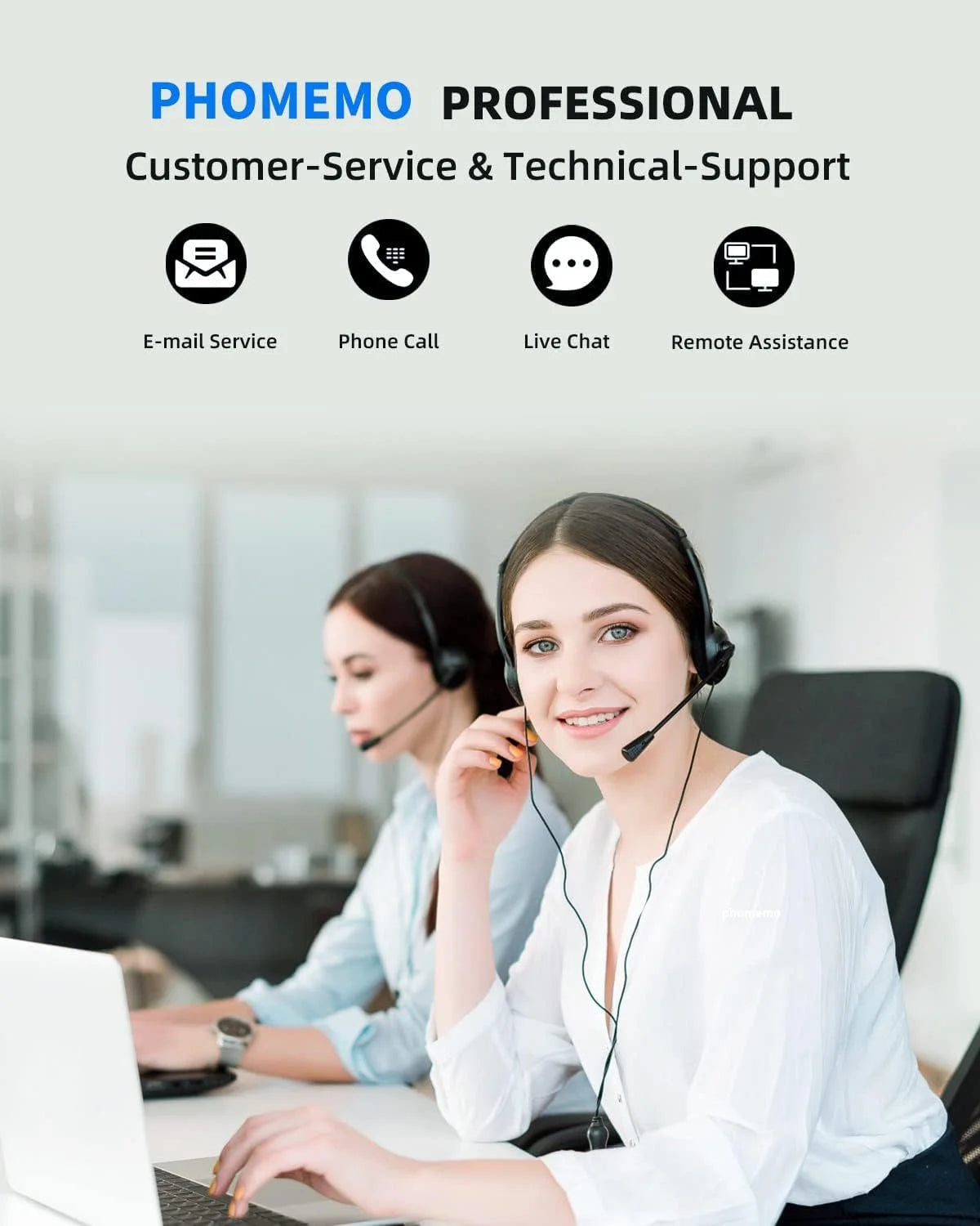 Wuduguer Shipping Label Printer - 241BT 4X6 Wireless Thermal Label Printer, Bluetooth Thermal Label Printers for Small Business, Compatible with Iphone, Android, Amazon, Shopify, Ups（Black）