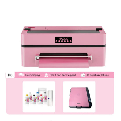 Haolic Mini D8 DTF Printer 13" | Compact Direct-To-Film Printer for Small Business & Home Use