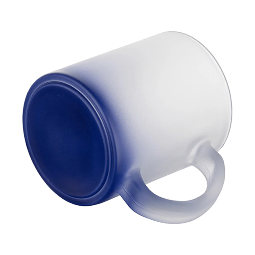 HPN Sublicraft 11 Oz. Color Gradient Sublimation Glass Mug - 12 per Case