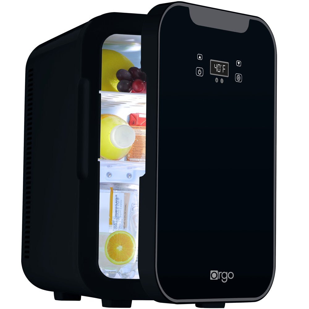 the Artic 15 Refrigerator, New 9.96 in Width, Black