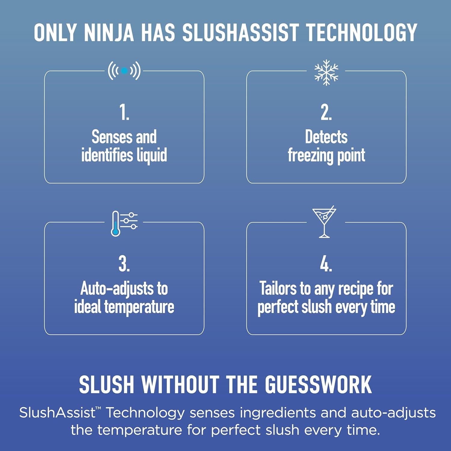 Ninja Slushi Max XXL Smart Frozen Drink Maker | Top Performance & Smart Technology, Party-Size 150Oz Capacity, No Ice Needed, 6 Programs, Ideal Temp & Texture up to 12 Hours | Peach FS605