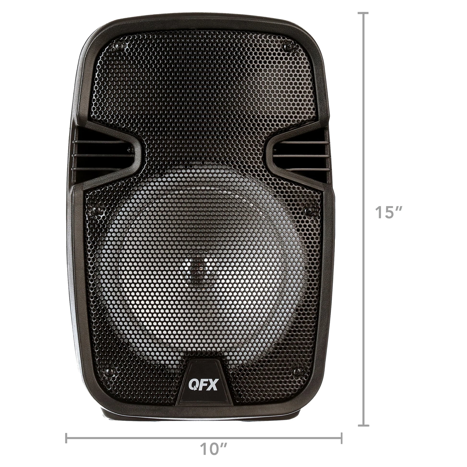 WMX-8074 8 Inch Battery Powered Portable Bluetooth Party Speaker with Bonus Mic