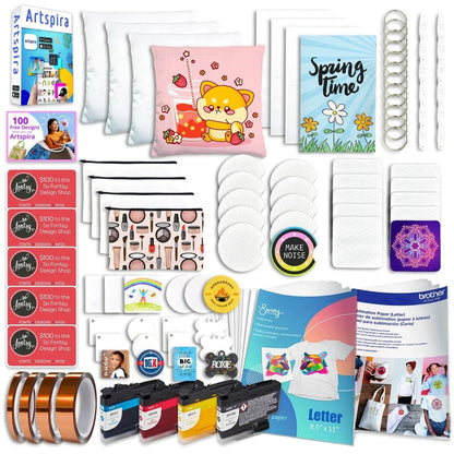 Brother SP-1 Sublimation Printer with Silhouette Cameo 5 Alpha