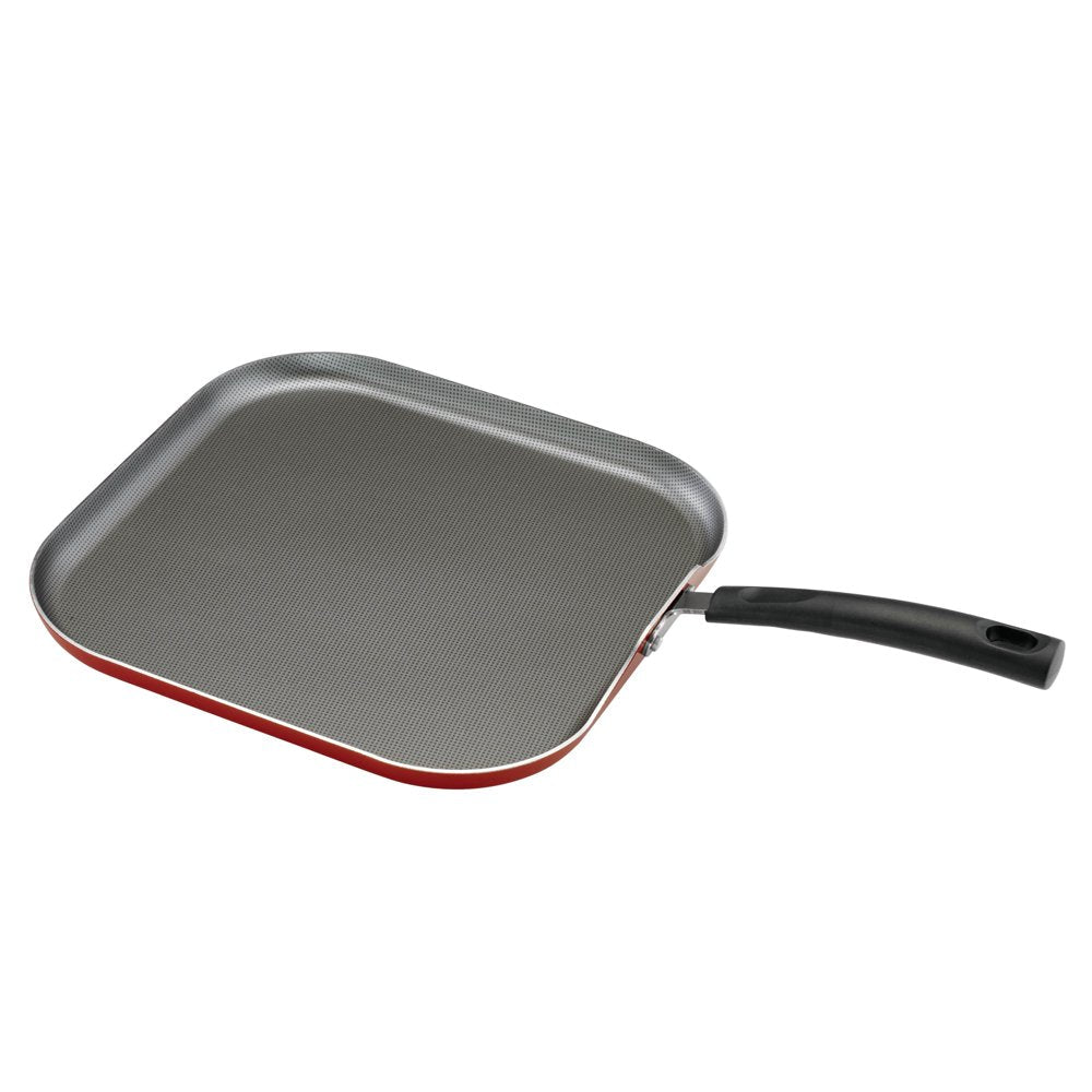 Primaware 18 Piece Non-Stick Cookware Set, Red