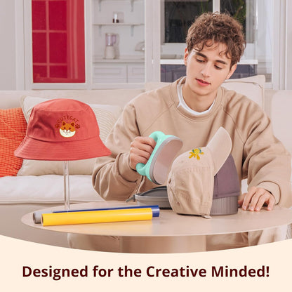 Hat Press Machine + Auto Tumbler Heat Press Machine