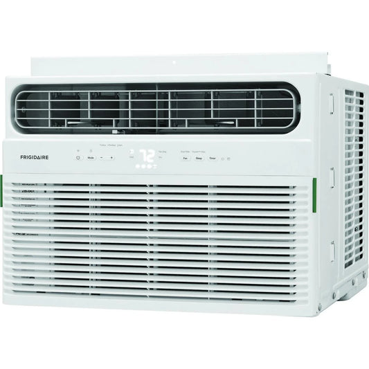 12,000 BTU Smart Window Air Conditioner with Wi-Fi and Remote in White