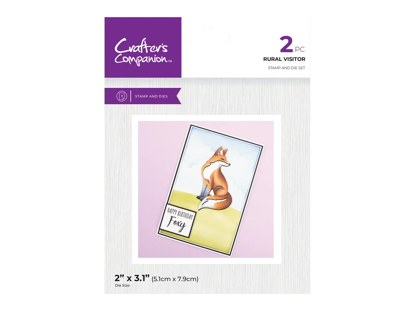 Crafter’S Companion Stamp & Die - Rural Visitor