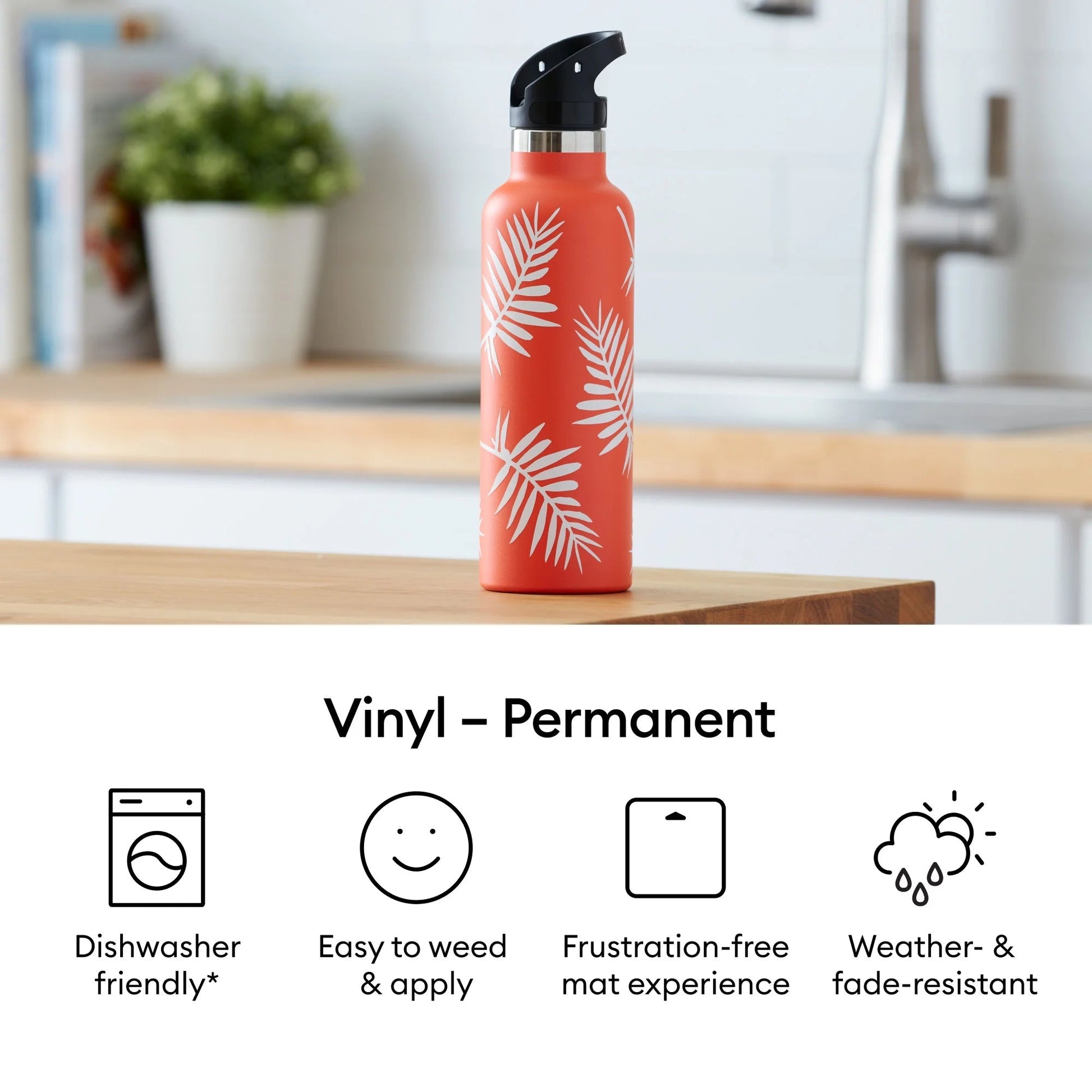 Cricut Vinyl Permanent (4 Ft), Black, 12 X48, Roll