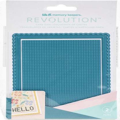 Revolution Dies-Card Front Stitch Grid