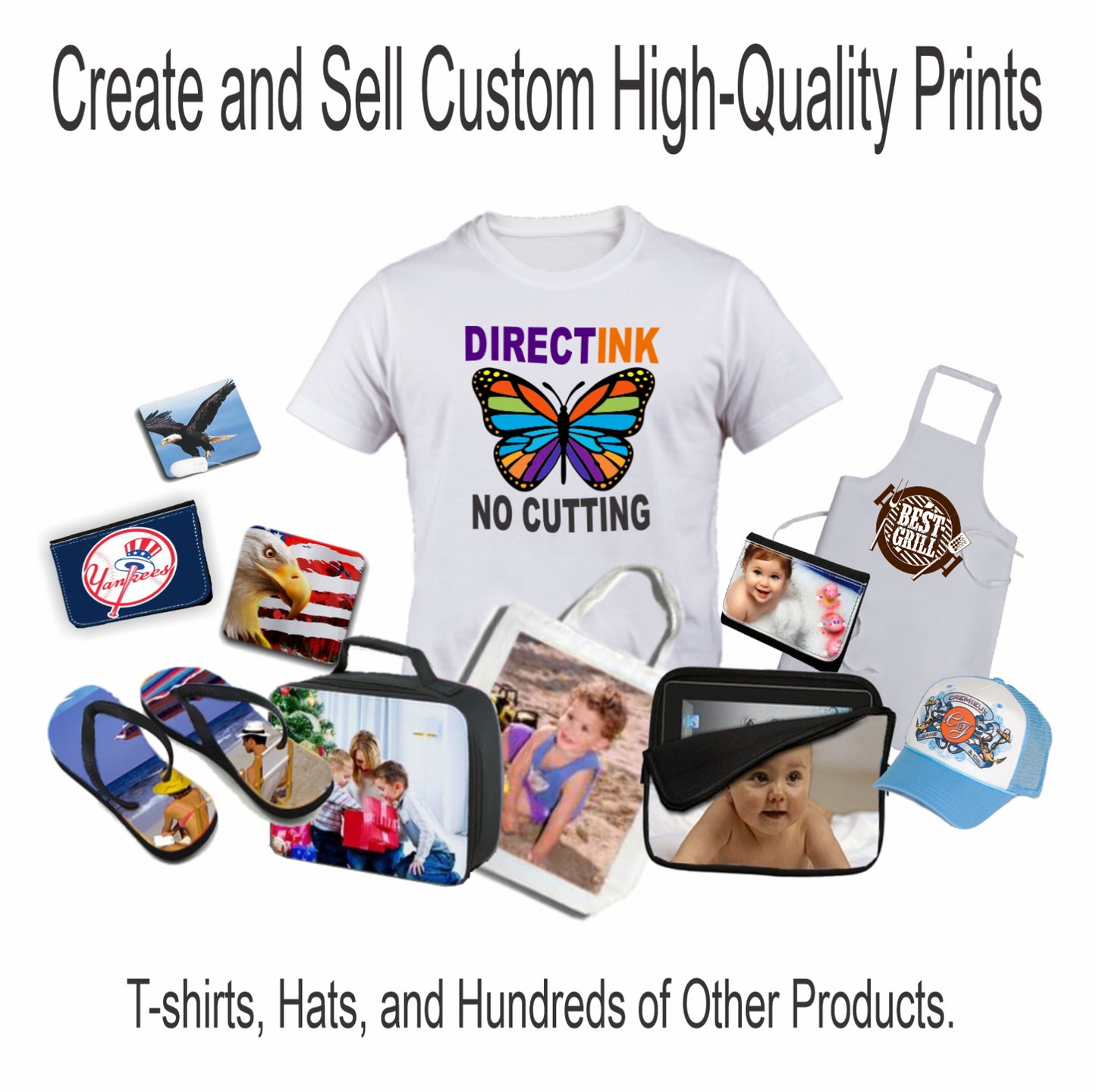 Complete DTF Printing Kit - Epson Printer & 12"X15" Heat Press Bundle