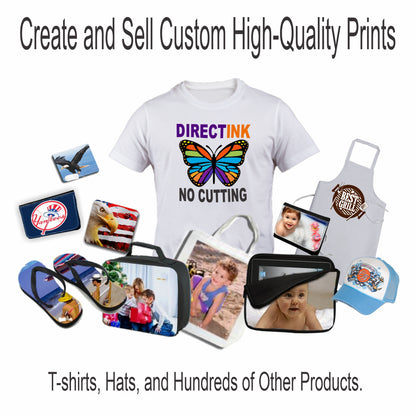 Complete DTF Printing Kit - Epson Printer & 12"X15" Heat Press Bundle