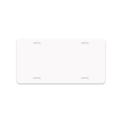 11.875" X 5.875" Sublimation Aluminum License Plate