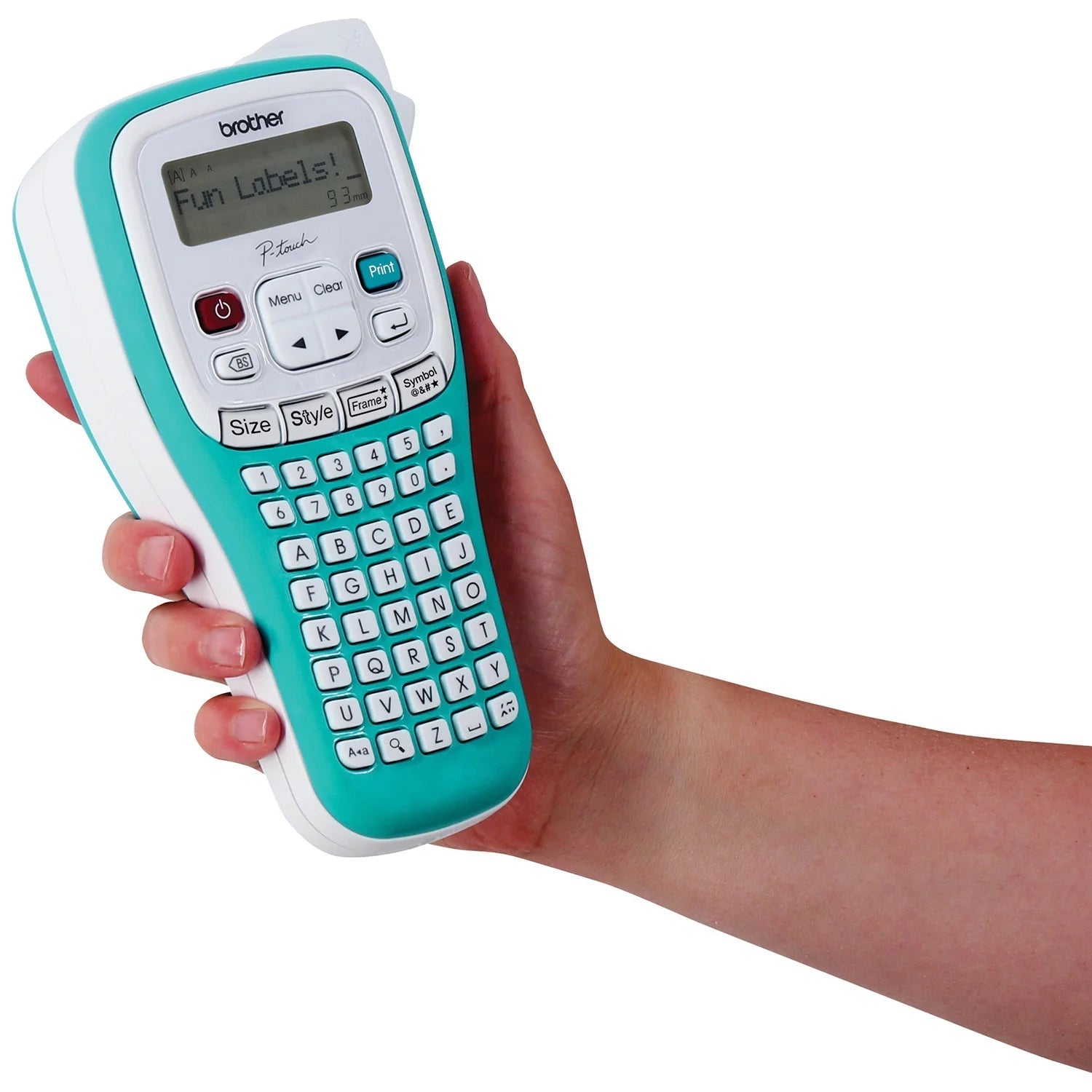 P-Touch PT-H103W Handheld Personal Label Maker with Tape, New, 1 Piece