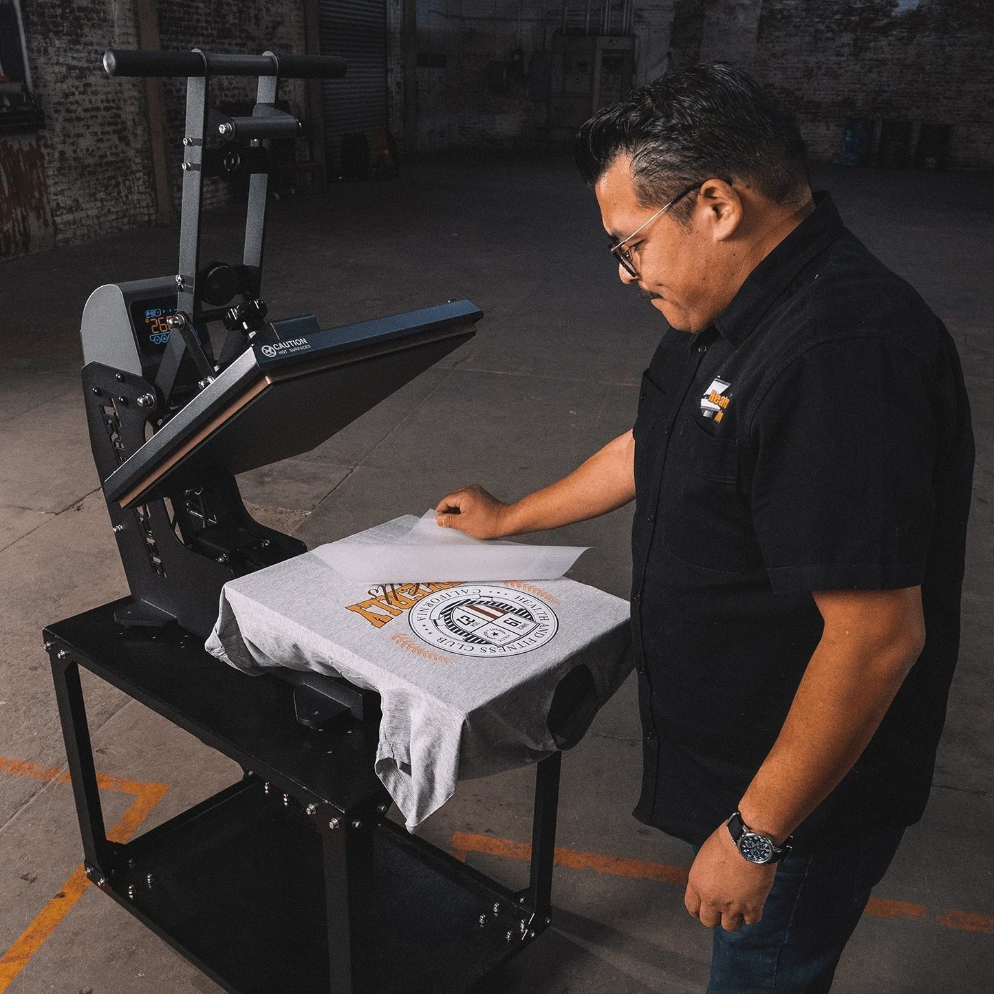 16" X 20" Auto-Open Hybrid Heat Press