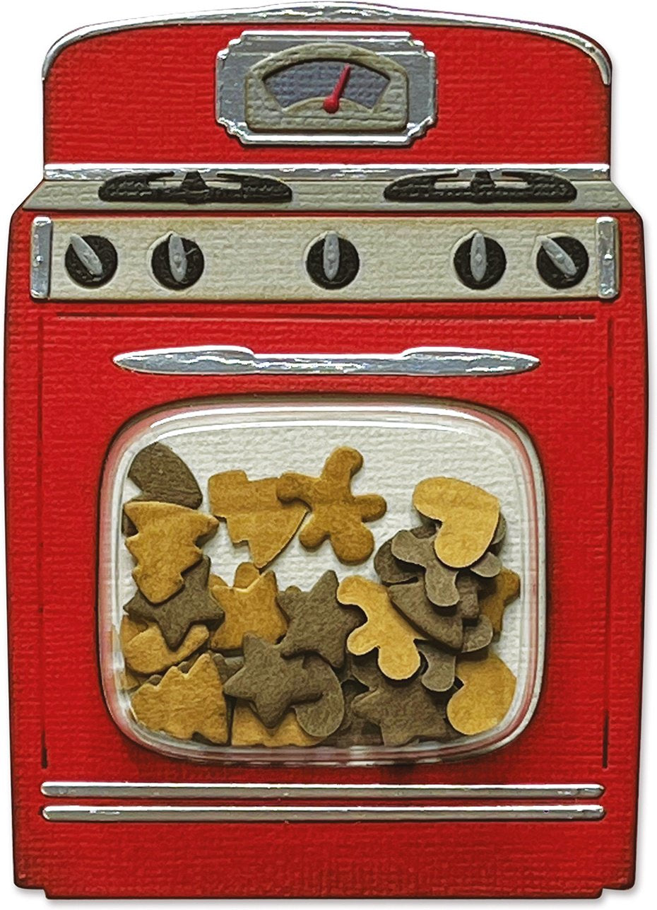 Dies Tim Holtz Thinlits Retro Oven