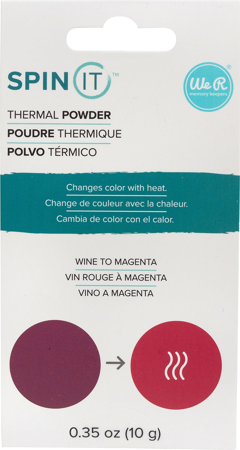 Spin It Specialty Powder-Thermal Wine to Magenta