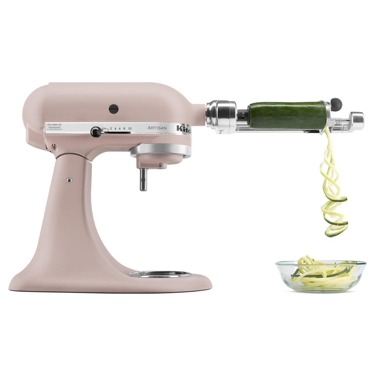 Artisan Series 5-Quart Tilt-Head Stand Mixer, Feather Pink, KSM150PS