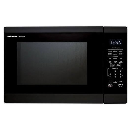 1.4 Cu Ft Countertop Microwave Oven in Black