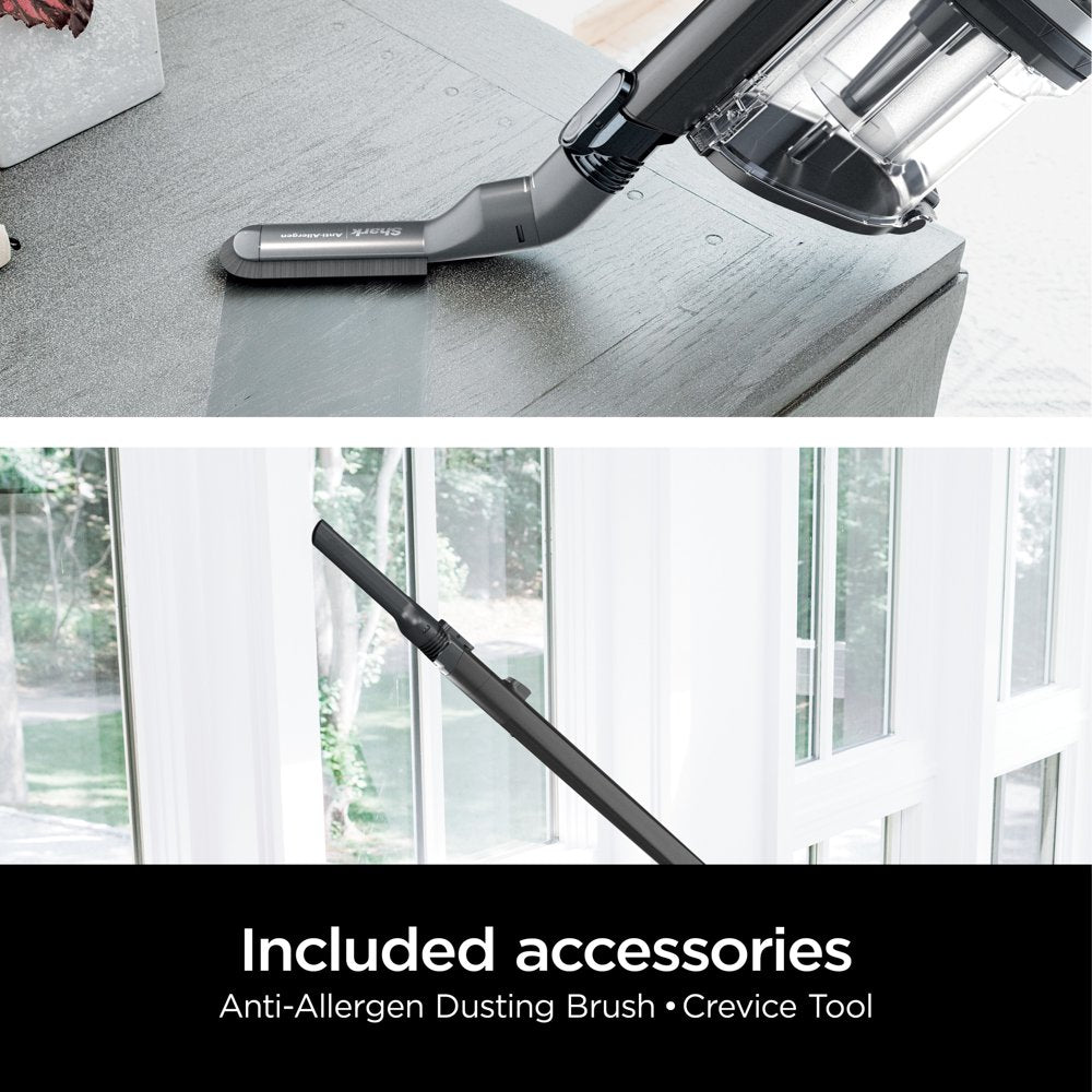 ® Cordless Pro Stick Vacuum Cleaner with Powerfins Brushroll, Crevice Tool & Dusting Brush Included, HEPA Filtration, 40-Min Runtime, WZ531H