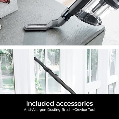 ® Cordless Pro Stick Vacuum Cleaner with Powerfins Brushroll, Crevice Tool & Dusting Brush Included, HEPA Filtration, 40-Min Runtime, WZ531H