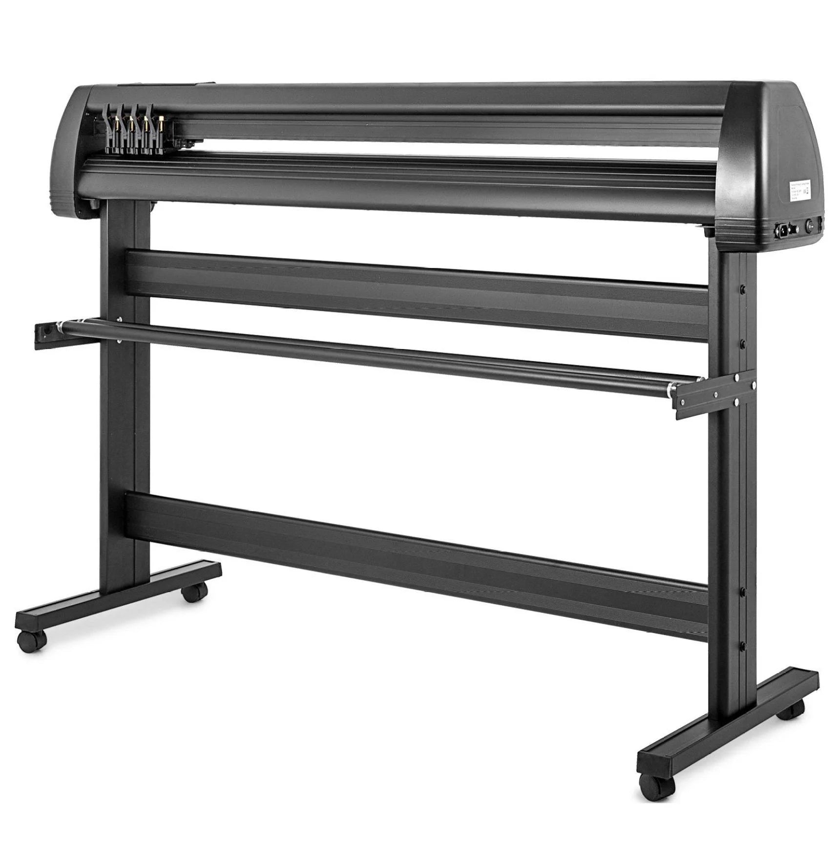 53 Inch Vinyl Cutter Machine, 1350Mm Plotter Cutter with LCD Display & Signmaster Software, PC ONLY - Sign Making Machine with Stand