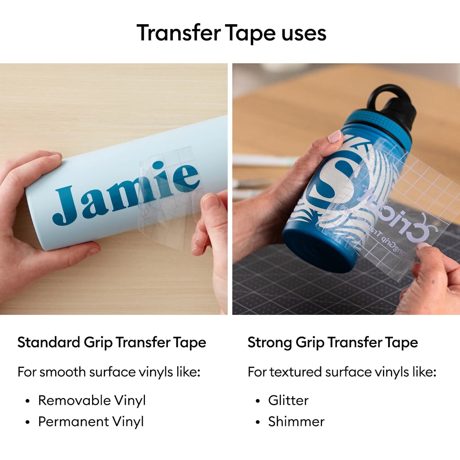 Cricut Strong Grip Transfer Tape, 5.5 in X 20 Ft