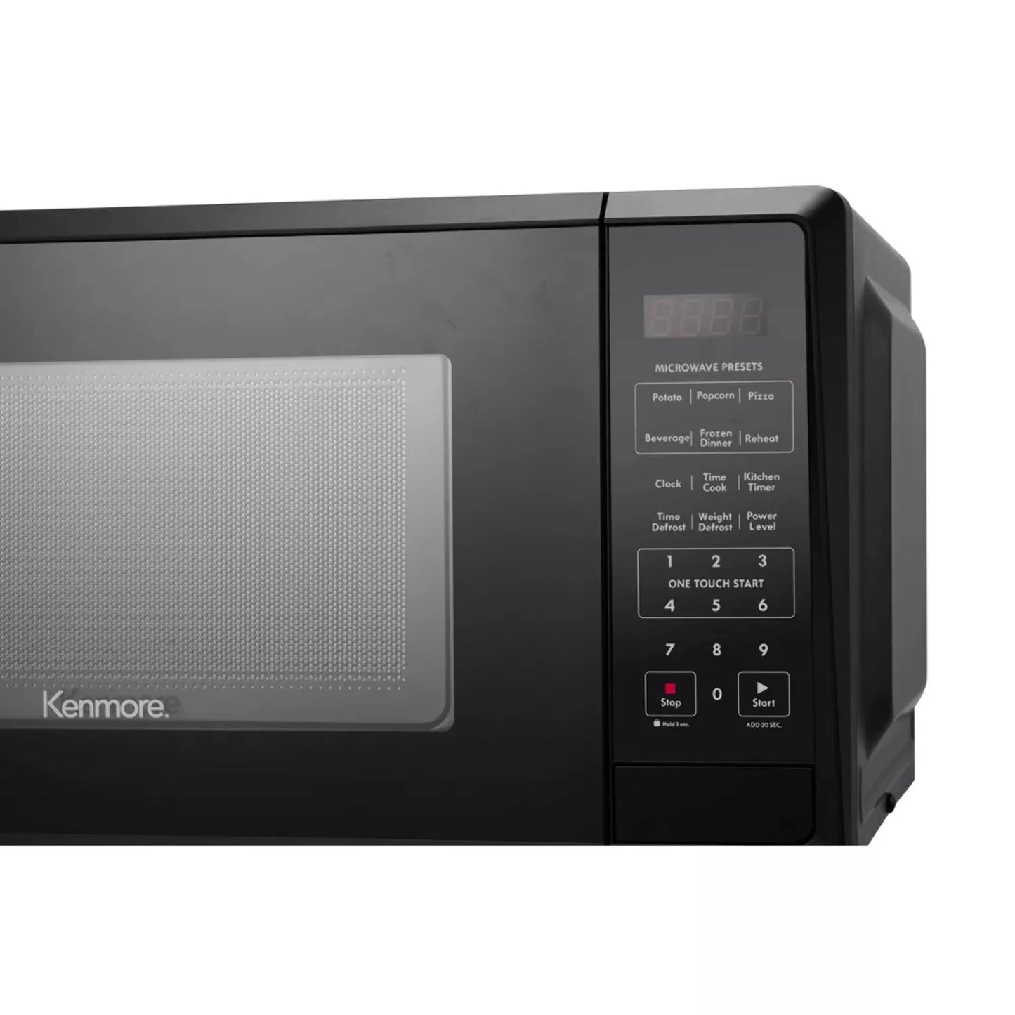 1.1 Cu-Ft Black Microwave - Black