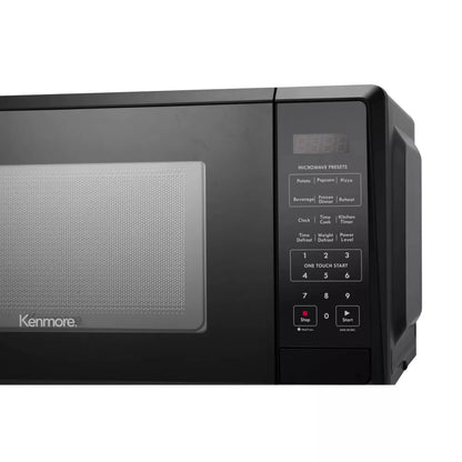 1.1 Cu-Ft Black Microwave - Black