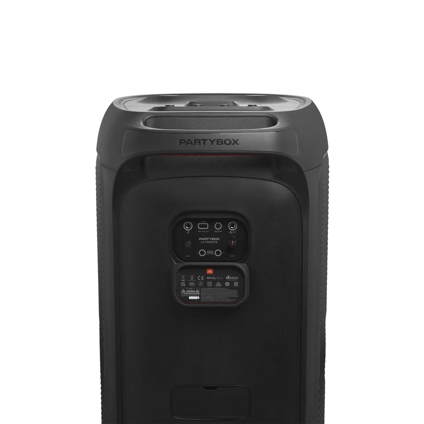 Partybox Ultimate - Massive Party Speaker with Powerful Sound, Multi-Dimensional Lightshow, and Splashproof Design. - Black
