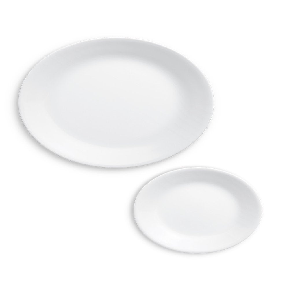 ®- Winter Frost White, round 12-Piece Dinnerware Set