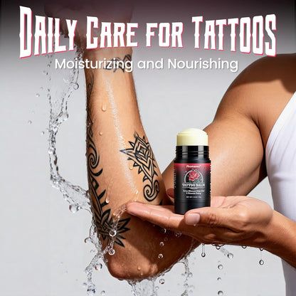 Phomemo Tattoo Aftercare Balm, 1.76Oz Tattoo Balm Butter for New & Old Tattoos Healing, Moisturizing, Brightening, 100% Natural & Petroleum-Free Tattoo Cream