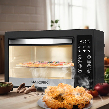 ® 22-Quart Digital Touchscreen Air Fryer Toaster Oven, Black