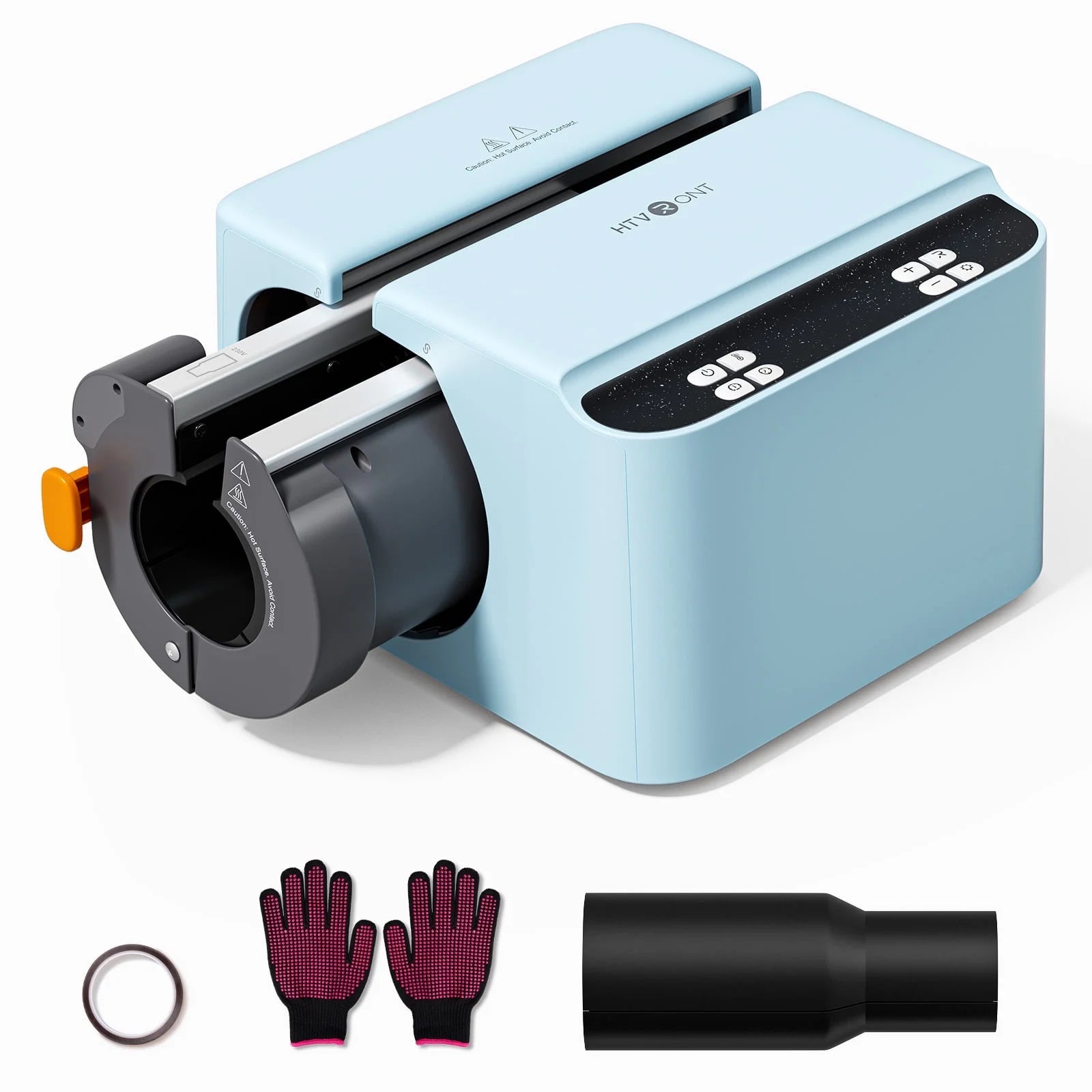 HTVRONT Auto Tumbler Heat Press 2 - A200 Full Cup Transfer Heat Press Machine for 40 OZ Tumbler with Handle, Heat Even and Quick Cups Sublimation Machine with Adjustable Pressure & 4 Memory Modes