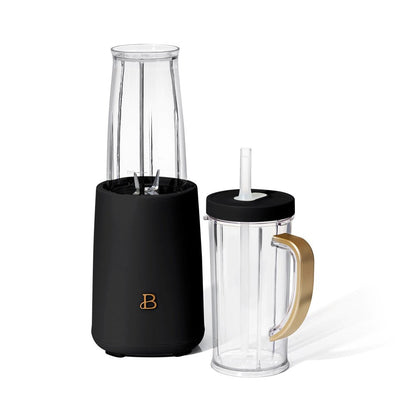 Personal Blender Set with 12 Pieces, 240 W, Black Sesame by Drew Barrymore