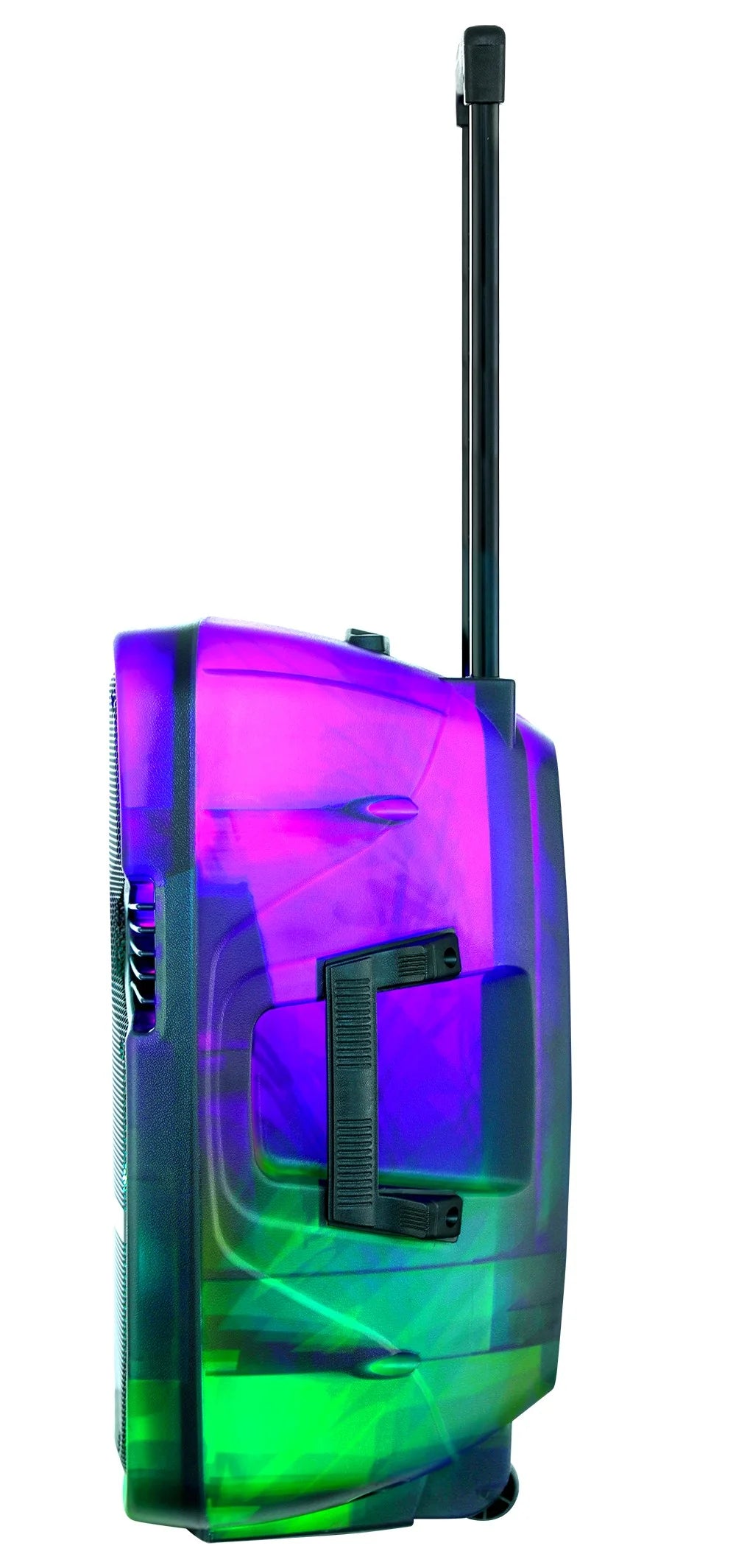 Portable Bluetooth Rechargeable Speaker with Party Lights, TMS-1560, Multicolor