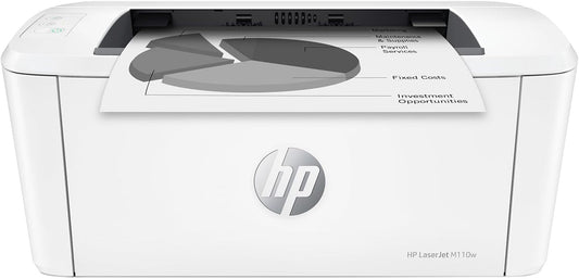 HP Laserjet M110W Wireless Black & White Printer, Print, Fast Speeds, Easy Setup, Mobile Printing, Best-For-Small Teams