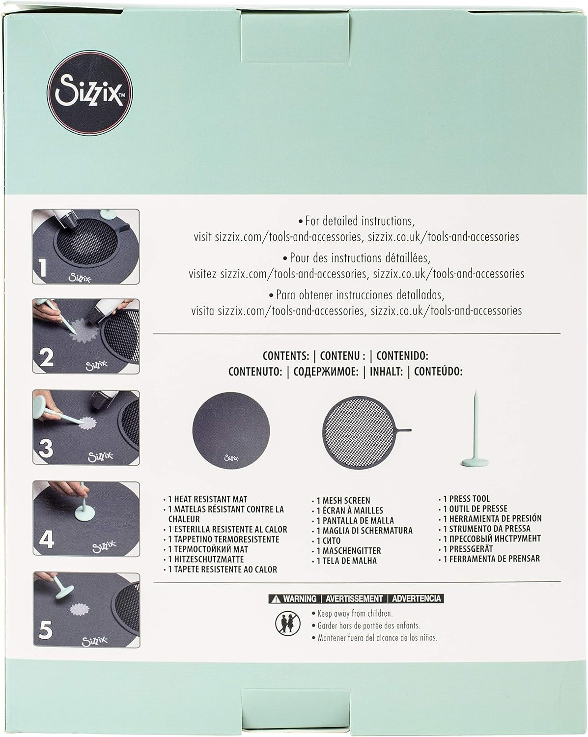 Sizzix, Shrink Plastic Accessory , 3 Pack