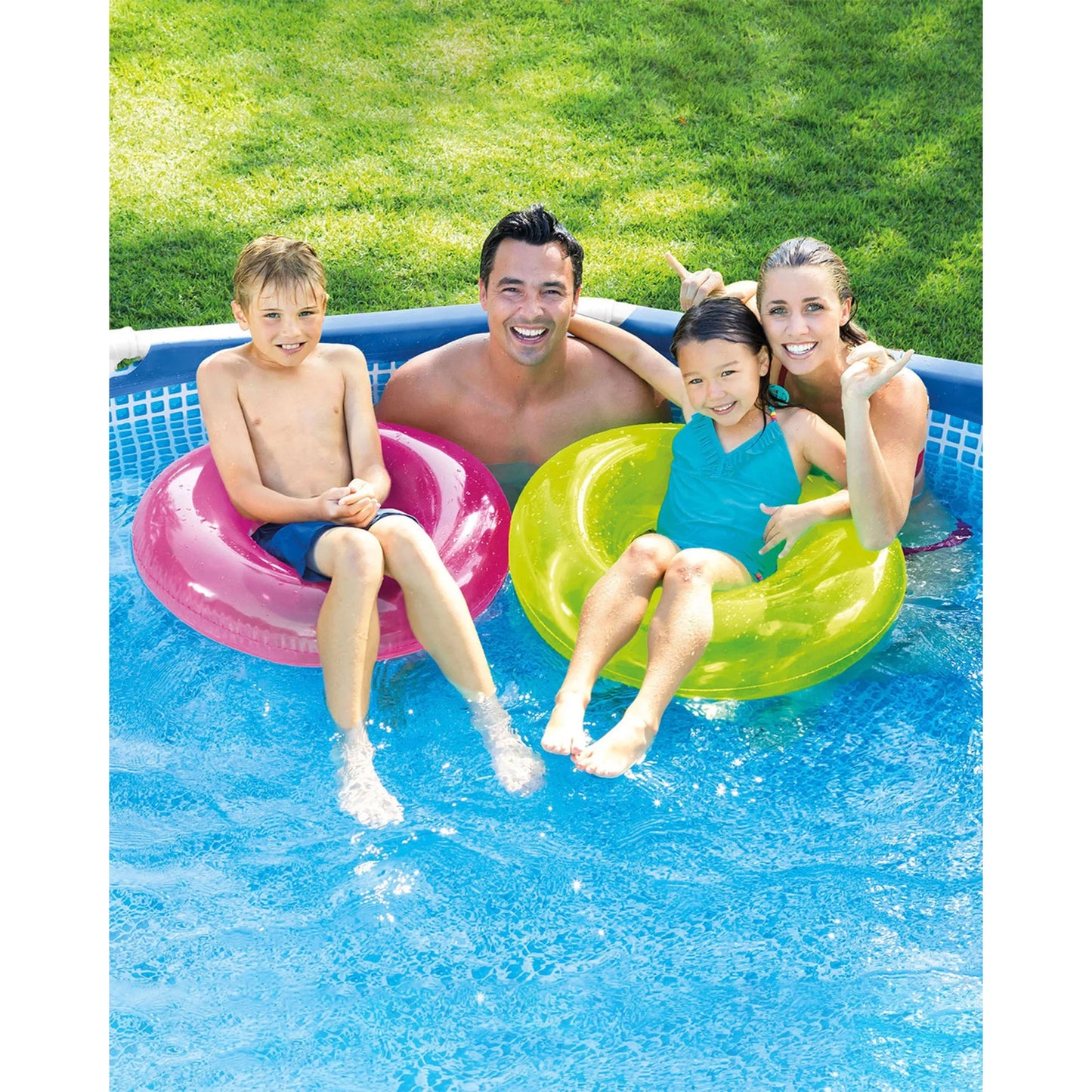 28206EH 10' X 30" above Ground Steel Metal Frame Beachside Swimming Pool