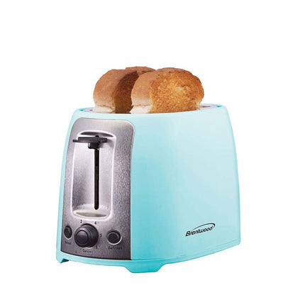 Cool Touch 2-Slice Toaster, Blue, Extra Wide Slots