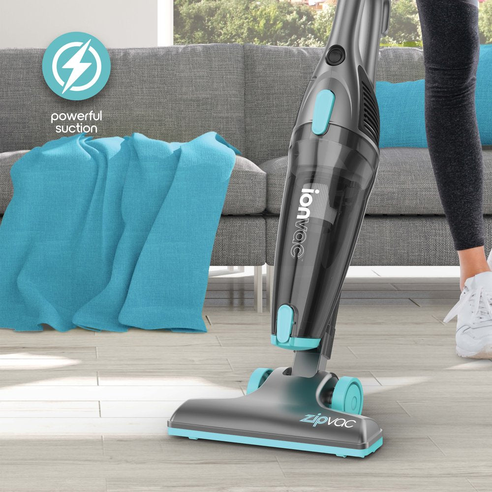 Zipvac, 3-In-1 Corded Upright/Handheld Floor and Carpet Vacuum Cleaner, New