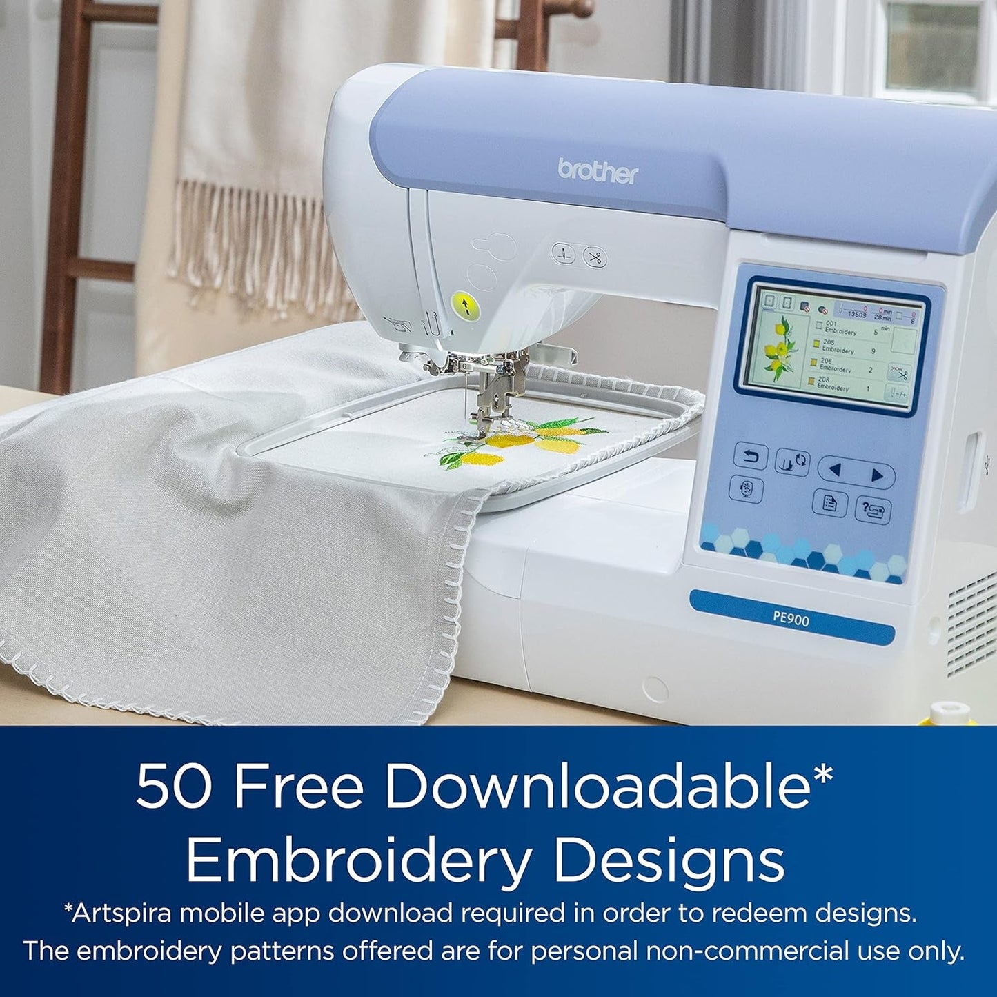 Brother PE900 Embroidery Machine with WLAN