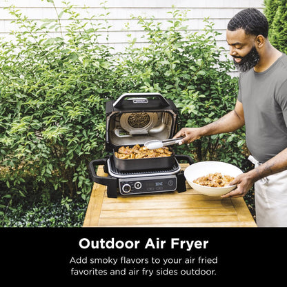 Woodfire 3-In-1 Outdoor Grill, Master Grill, BBQ Smoker, & Outdoor Air Fryer with Woodfire Technology, OG700