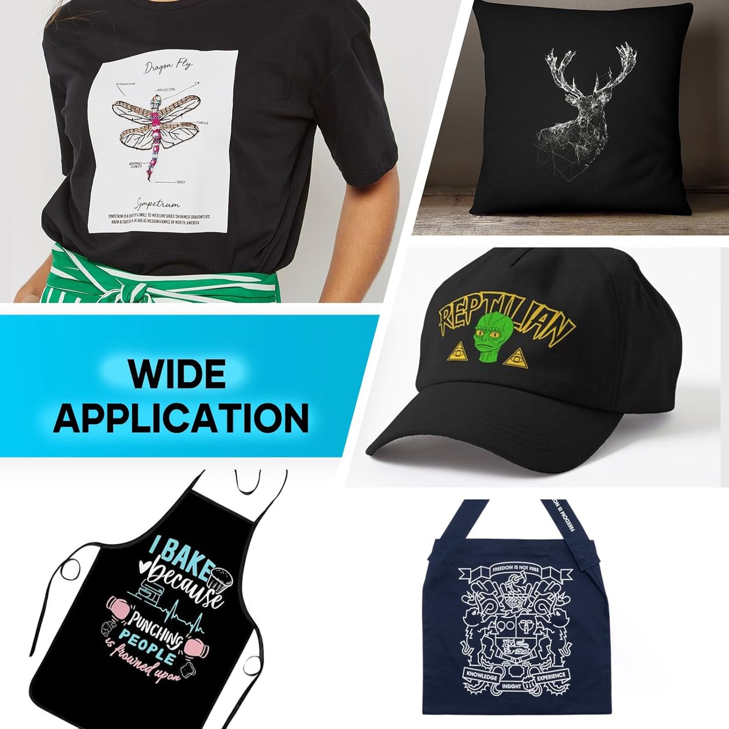 Sublimation HTV for Dark Fabric/Light Fabric 30 Pack - 12 * 10'' Matte Sublimation Vinyl - Sublimation Blanks for Sublimation Shirts/Hat/Pillow/Bag