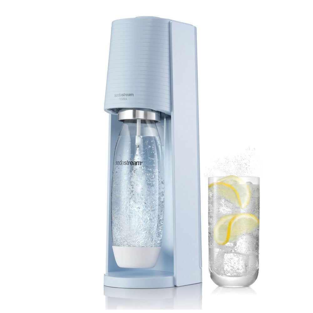 Terra Misty Blue Color Sparkling Water Maker Machine